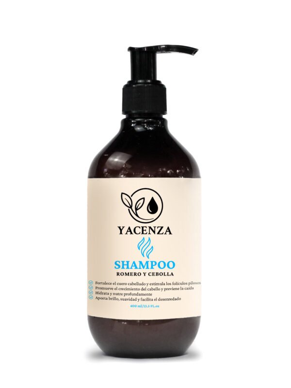 SHAMPOO ROMERO Y CEBOLLA 400 ML